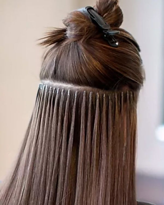 i-tip silky straight extensions